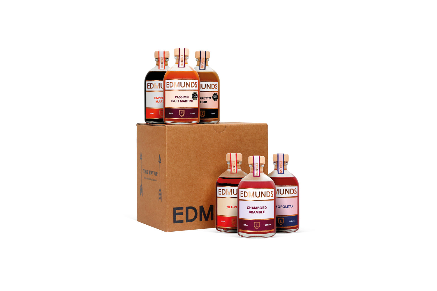 Bestselling premixed bottled cocktails box online Edmunds UK